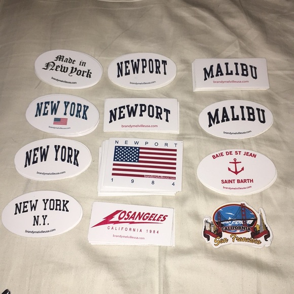 BRANDY MELVILLE STICKERS - Picture 5 of 8